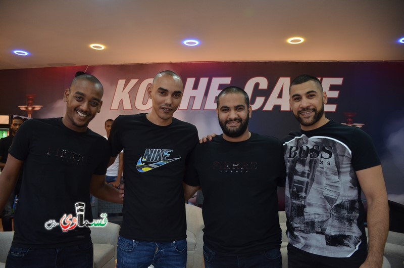 فيديو: افتتاح مُميز لمقهى  كوشي كفي -  KOSHE CAFE  بمشاركة الرئيس عادل بدير ولفيف من الشباب القسماوي